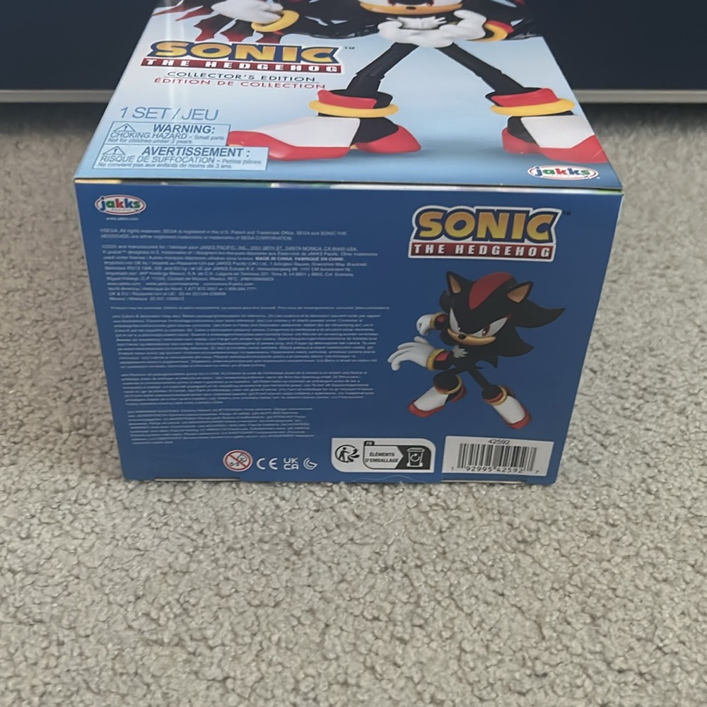 Sonic the Hedgehog Shadow Collector’s Edition Jakks Pacific Deluxe Figure - Picture 11 of 13